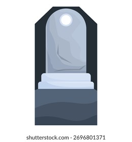 Etiqueta de cueva de hielo que simboliza la exploración y la aventura en un país de las maravillas congelado