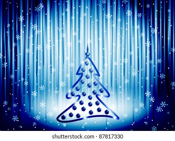 Ice Christmas background