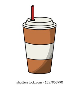 Ice coffee to go cup