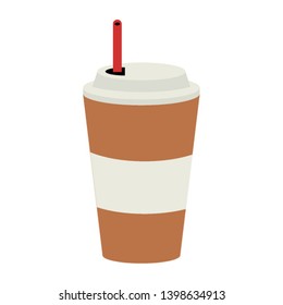 Ice coffee to go cup