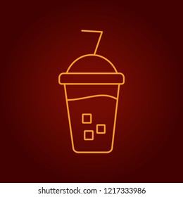 ice coffee icon