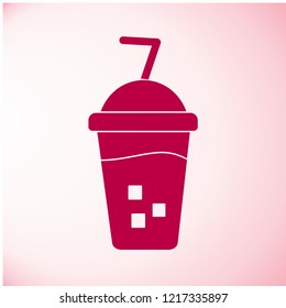 ice coffee icon