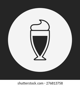 ice coffee icon