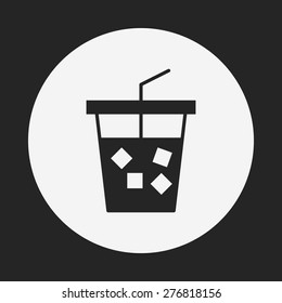 ice coffee icon