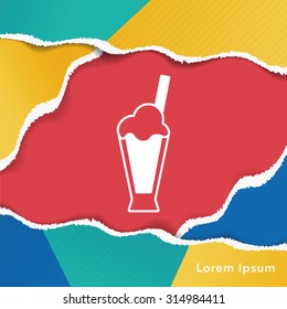 ice coffee icon