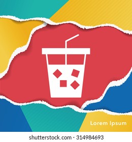 ice coffee icon