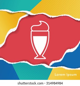 ice coffee icon