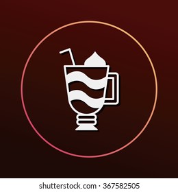 ice coffee icon