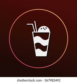 ice coffee icon