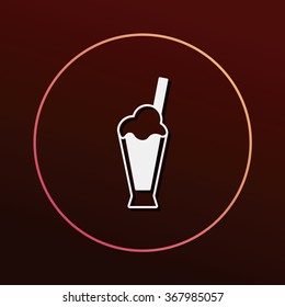 ice coffee icon