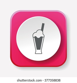 ice coffee icon