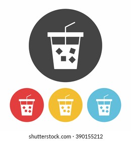 ice coffee icon