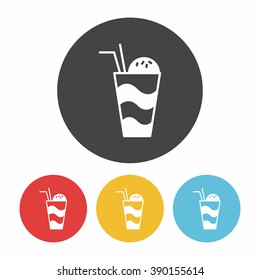 ice coffee icon