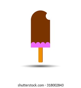 ice cone vector snack summer cold dessert