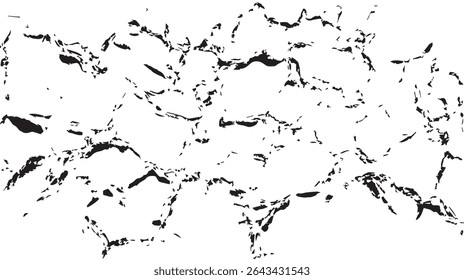 Ice Crack Texture on White Background for Winter Themes, Frozen Effects, or Cool Aesthetic
