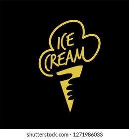 ice cram logo icon designs vector