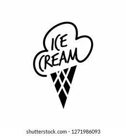 ice cram logo icon designs vector