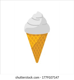 Ice Cream 3ed Vector Illustration