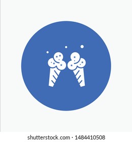 Ice cream, Ice, Cream, American. Vector Icon Template background