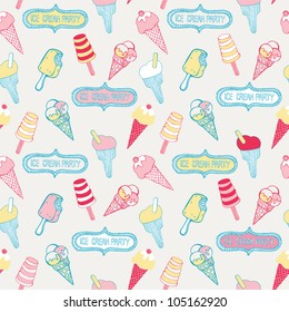 ice cream background