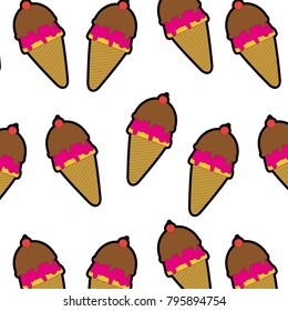 Ice cream background