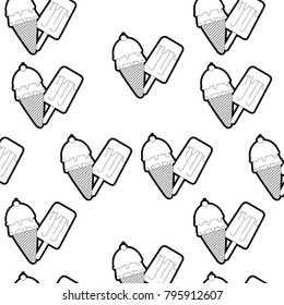 Ice cream background