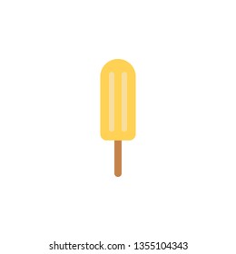 ice cream banana colored icon. Element of ice cream illustration icon. Signs and symbols can be used for web, logo, mobile app, UI, UX