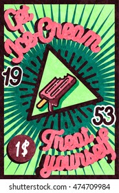 Ice cream banner