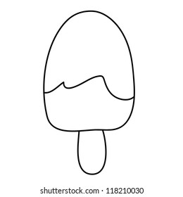 ice cream bar cartoon