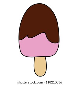 ice cream bar cartoon