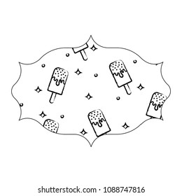 ice cream bar pattern