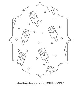ice cream bar pattern