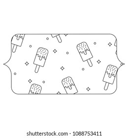 ice cream bar pattern