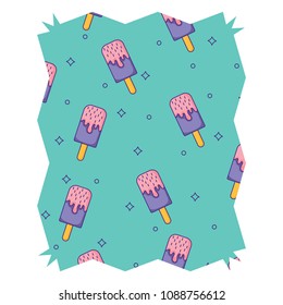 ice cream bar pattern