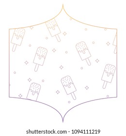 ice cream bar pattern