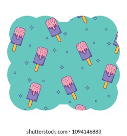 ice cream bar pattern