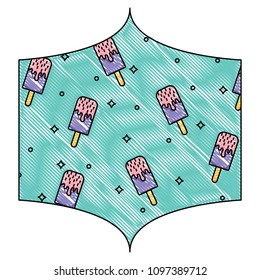 ice cream bar pattern