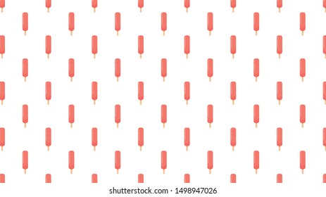 Ice cream bar pattern vector. free space for text. wallpaper. background.