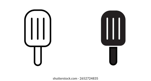 Ice Cream Bar Popsicle Sweet Treat Icon
