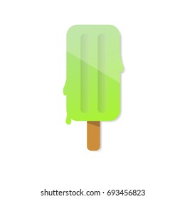 ice cream bar,flat icon