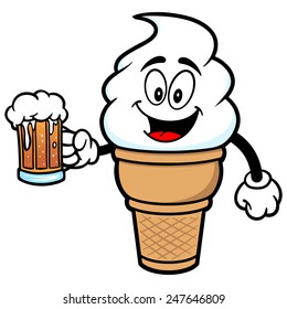 Ice Cream with Beer