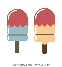 Ice cream black silhouette icons set on white. Balls in waffle cone, soft serve sundae in glass, Ice cream silhouette vector illustrations. Ice cream silhouettes isolated.