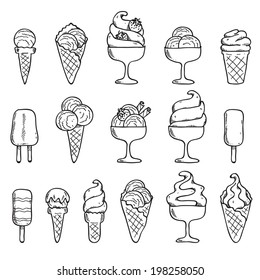 Ice Cream Sketch Images Stock Photos Vectors Shutterstock