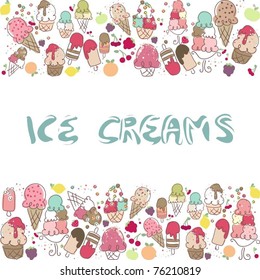 ice cream border