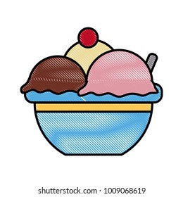 Ice cream bowl