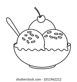Ice cream bowl