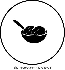 ice cream bowl