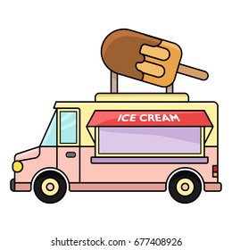 Ice cream car 