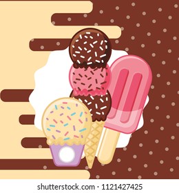ice cream card