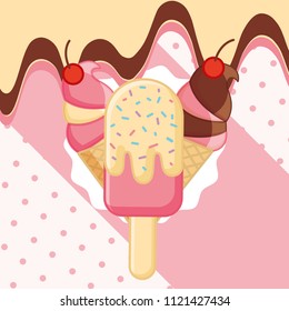 ice cream card